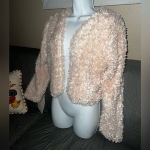New faux fur jacket